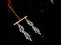 New Alloy Rhinestone Earrings Classic Long Tassel Drop Earrings Luxurious Bridal Wedding Accessories