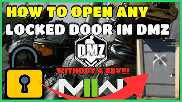 MW2 | HOW TO OPEN ANY LOCKED DOOR IN DMZ | WITHOUT A KEY | DMZ GLITCH & EXPLOIT