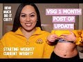 VSG 1 Month Post Op Update