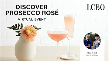 What is a Prosecco Rosé?