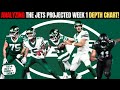 Breaking down the New York Jets Projected Week 1 Depth Chart! | Are more moves coming?