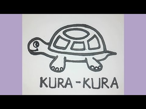 Video: Cara Menggambar Kura-kura