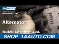 How To Replace Alternator 00-05 Buick LeSabre 3.8L