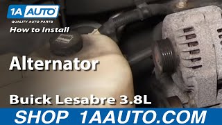 How To Replace Alternator 00-05 Buick LeSabre 3.8L