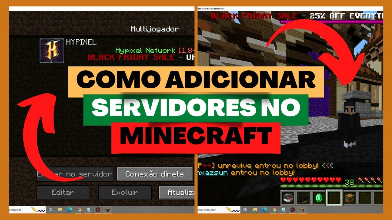 Como jogar Minecraft com um amigo pelo TLauncher 