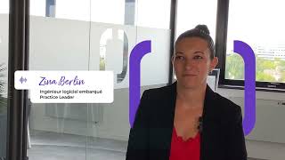 Zina Berlin, Ingénieur logiciel embarqué nous parle de la vie chez Expleo (FR)