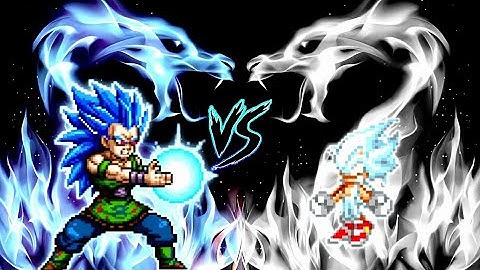 Goku SSJ V3 OP VS Sonic TP V4 OP (all form) in Jump Force Mugen