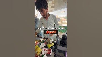 I Tasted Mars Chocolate for the First Time😭#shorts