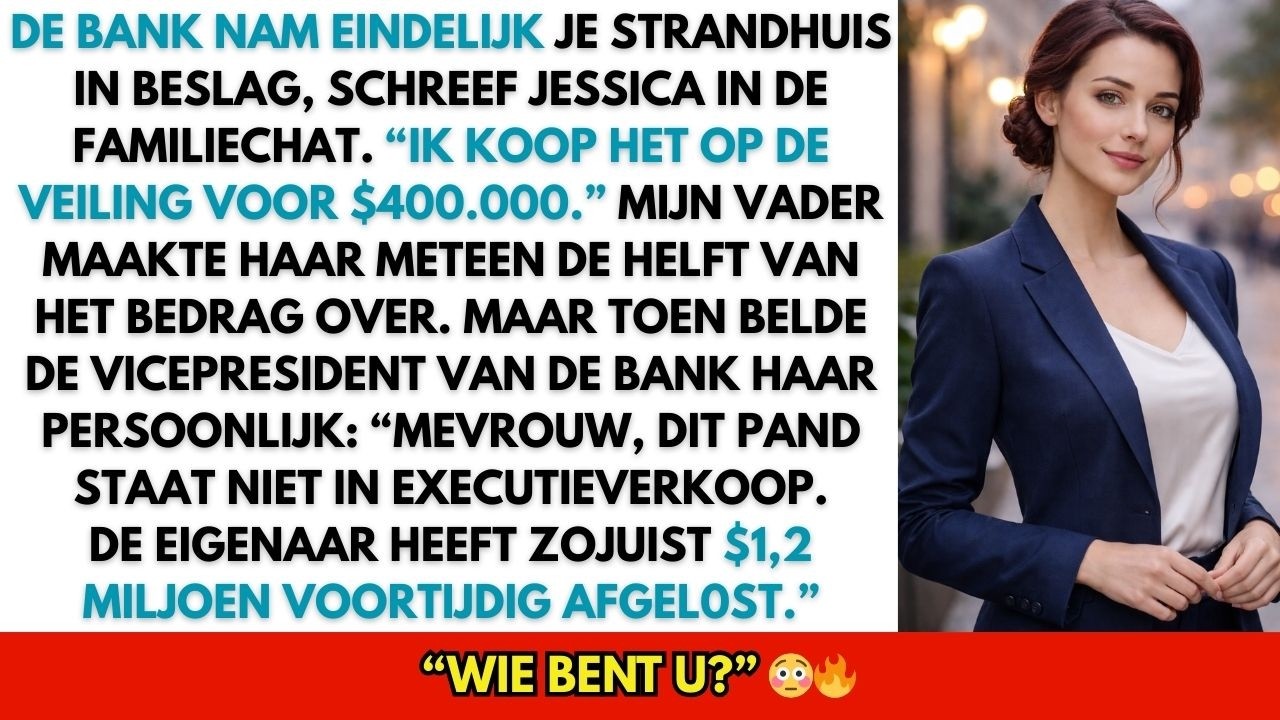 Mijn zus claimde mijn “geveilde” strandhuis — toen belde de bank over mijn aflossing van $1,2M