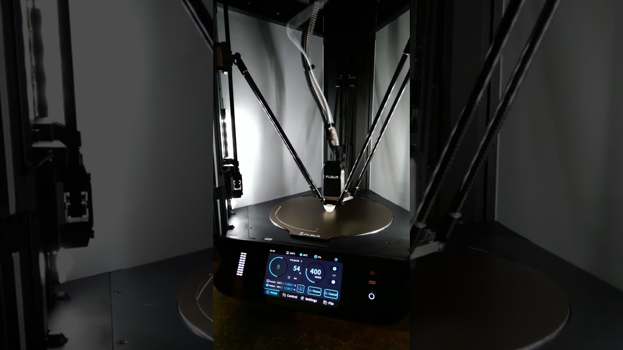 FLSUN S1 1st test print out of the box