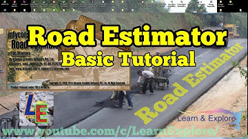 Road Estimator Tutorial: Basic & Advanced | How to Make Road Cross section