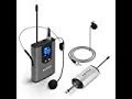 Setup and review of Hotec H-U05 UHF Wireless Headset/Lapel Microphone