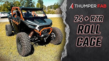 2024 Polaris RZR Roll Cage for the all-new 2024 and up RZR XP | Thumper Fab