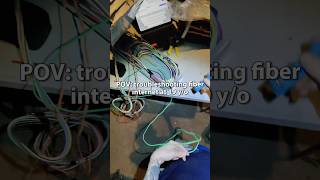 Troubleshooting Fiber Internet At 19 Y/O! pt. 3#fiberoptic #technician #bluecollar #shift #work