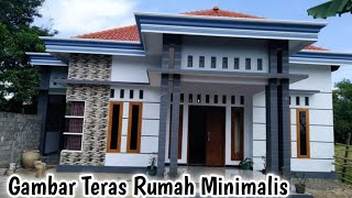 KOMBINASI WARNA CAT TERAS RUMAH||GAMBAR TERAS RUMAH DESA