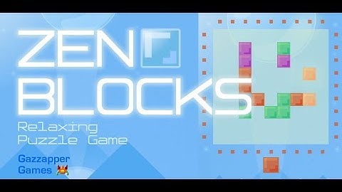Zen Blocks Puzzle Game for PC (via Steam)