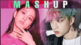 BLACKPINK DDU DU DDU DU (REMIX)-STRAY KIDS GOD’S MENU MASHUP