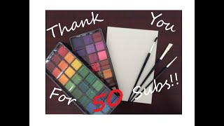 50 Sub Watercolor Special