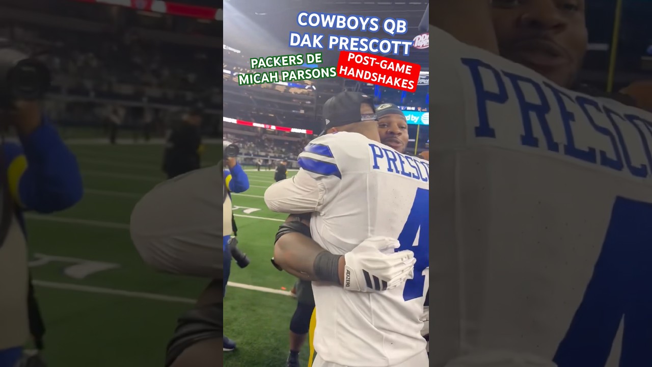 ДАК ПРЕСКОТТ ✭ ПОСЛЕИГРОВЫЕ РУКОПОЖИТИЯ КВОТЕРБЕГА 