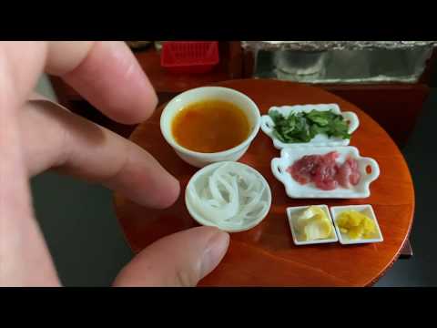 How to make Yunnan Crossing-the-Bridge Rice Noodle in Miniature Kitchen