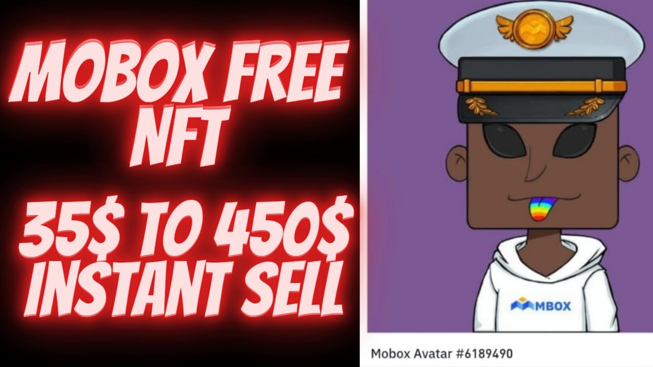 Sell MOBOX Avatar Free NFT  | Get free 35$-450$ | How to Sell NFT on Binance