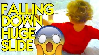 😱 HUGE SLIDE MADE OF TAPE 👭 | Tulsa Children's Museum: Discovery Labs ⚙️ [Tulsa, OK] | LaneVids