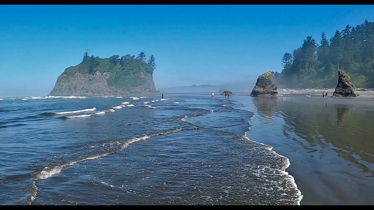 Olympic Coast Washington - Ruby Beach - Virtual Run/Walk For Treadmill ...
