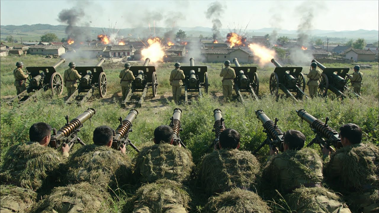 日軍精銳偷襲村莊，不料八路高手繞後，一舉摧毀砲兵陣地全歼敵軍！⚔️ 抗戰 | Kung Fu