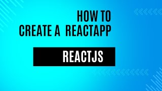 Create-React app command