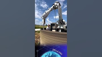 Công nghệ xây nhà bằng robot in 3D #tintuc #tintuc24h #trendingshorts