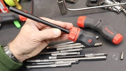 All the Snap On Bit Shanks for the Ratcheting Screwdriver Handles, and why I love these tools!
