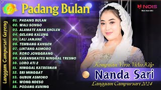 NANDA SARI - PADANG BULAN - WALI SONGO | KOMPILASI VIDEO LANGGAM CAMPURSARI GAYENG TERBARU 2024