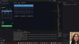CPU Scheduling Visualizer || CSE323 Projec || OS project 