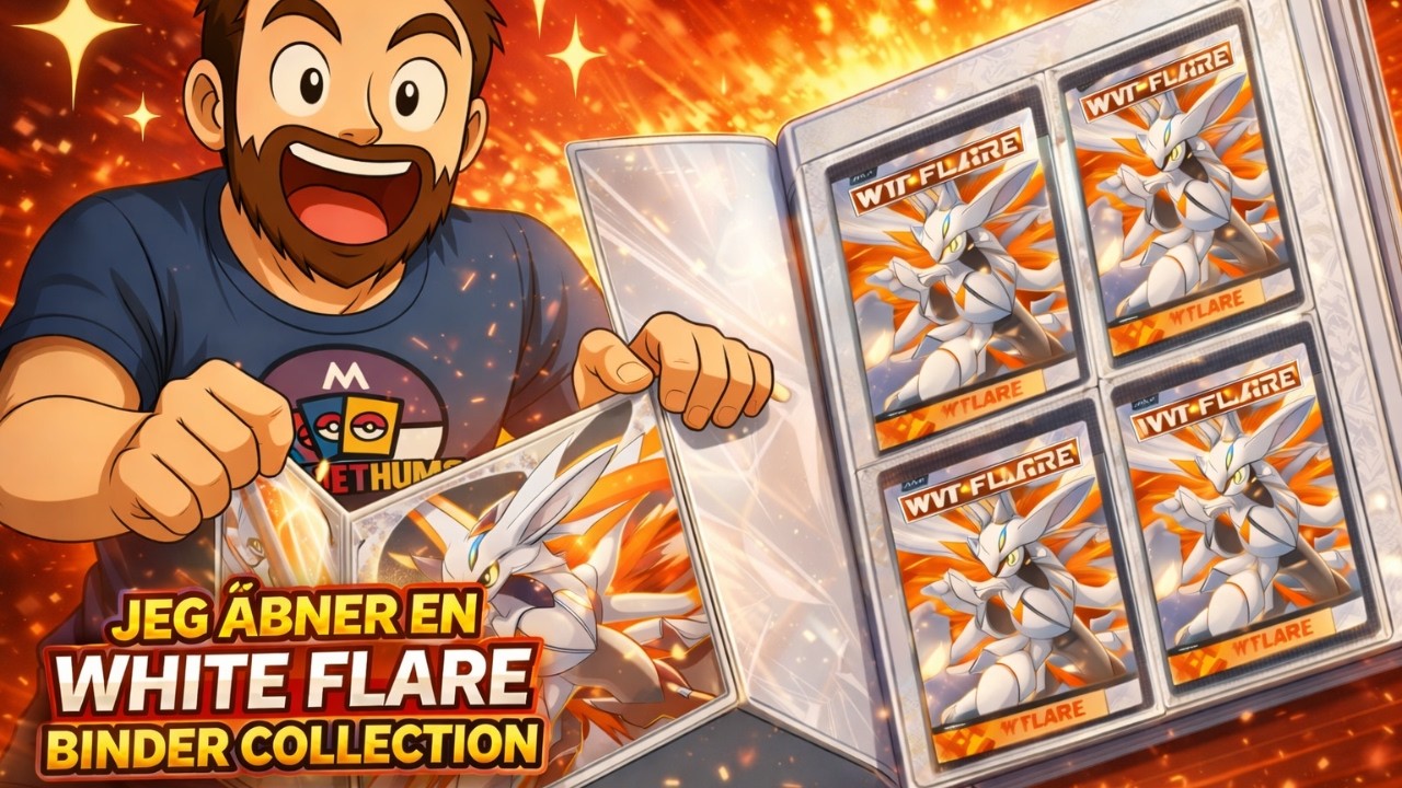JEG ÅBNER EN WHITE FLARE BINDER COLLECTION! 🔥😱