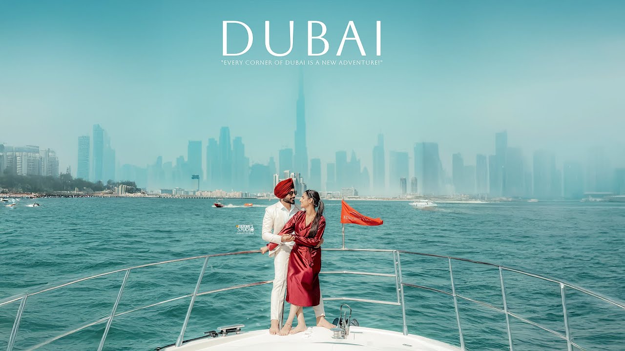 DUBAI  PRE WEDDING | 4K  | PARMESHARDEEP & PRABHJOT | TEAM FRIENDS STUDIO 9815592942.9815811404