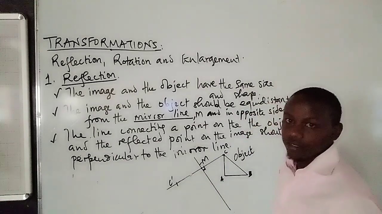 TRANSFORMATIONS- ROTATION, REFLECTION AND ENLARGEMENT