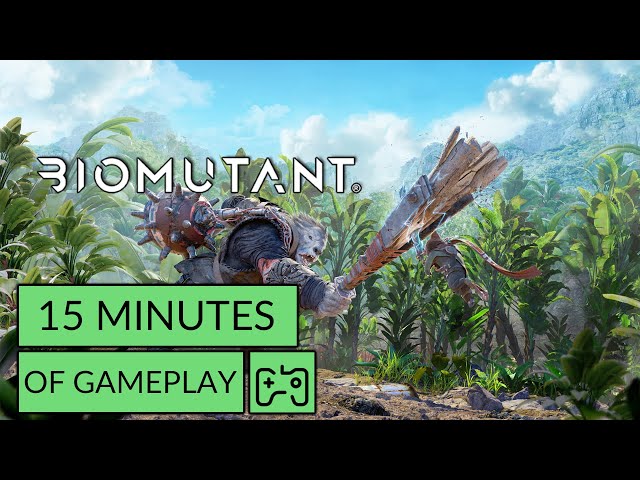 Biomutant 15 Minutes Of Gameplay