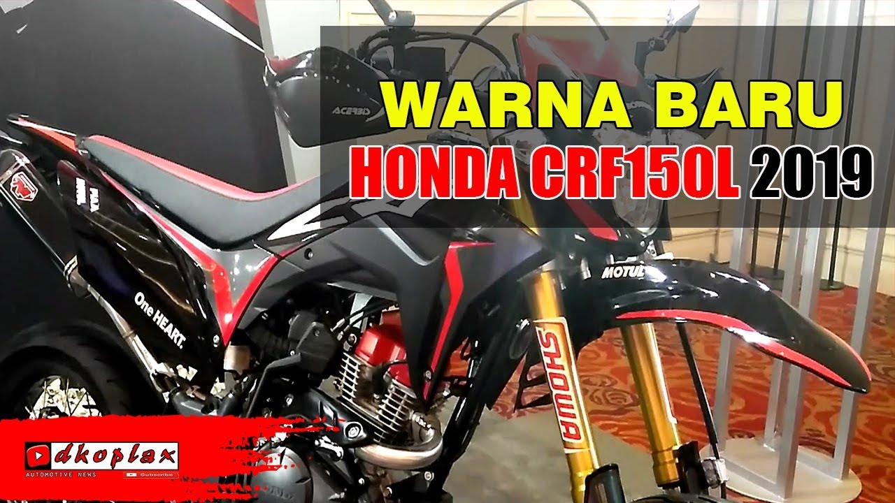 Makin Gagah Ini 2 Warna Baru Honda CRF150L 2019 HARGANYA NAIK 500