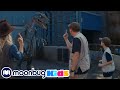 ¡Dinosaurios y Mundo Jurásico! Parque temático de dinosaurios para niños con Indominus Rex y Raptor