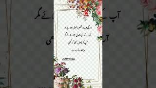 Amazing quotes in urdu ♥️🌹✨ @AU.Writes236 #bestquotes #shortsviral
