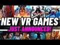 MORE NEW VR GAMES just announced! 2023 is HEATING UP... // NEW Quest 2, PCVR &amp; PSVR2 games