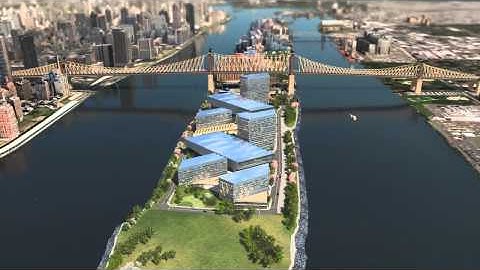 Technion Cornell NYC Tech Campus Aerial View