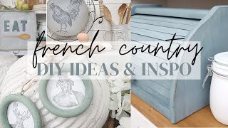 French Country Farmhouse Ideas & Inspiration • THRIFT FLIPS • DIY for your home