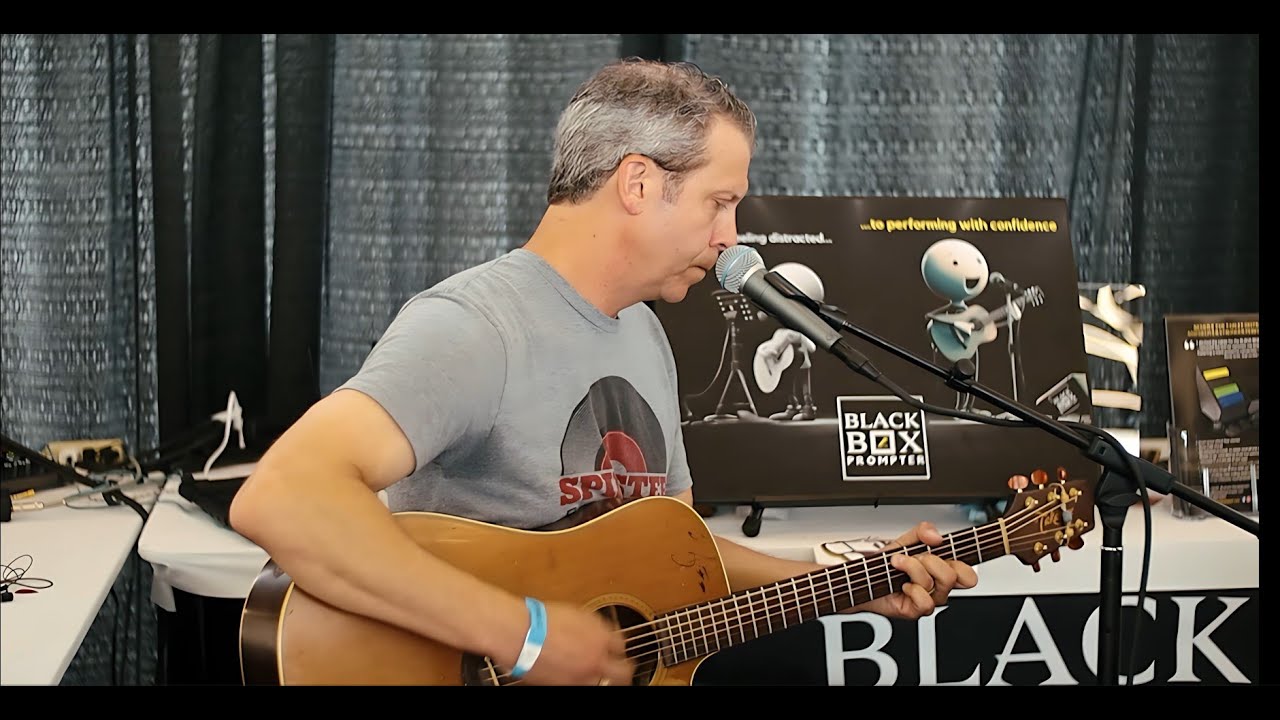 Review of BLACK BOX Prompter by Colby Logan with James Taylor Tribute Band YouTube