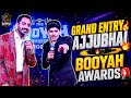 GRAND ENTRY AJJUBHAI 😱🔥 BOOYAH AWARDS 🚨 TOTAL GAMING 🖤 #freefire #ajjubhai #totalgaming#booyahawards