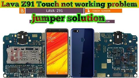 Lava Z91 Touch not working problem solution|#youtubeviralvideo