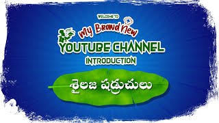 Sailaja shadruchulu channel Introduction || Cooking videos || Lakshmi sailaja