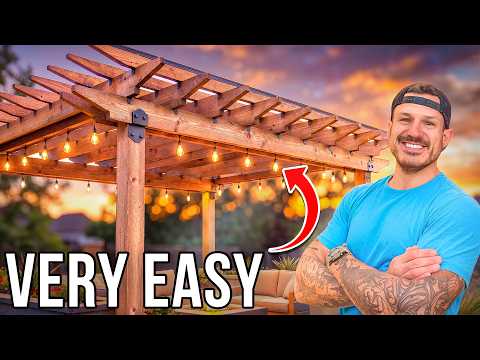 I Built A Luxury Pergola That's Actually Useful