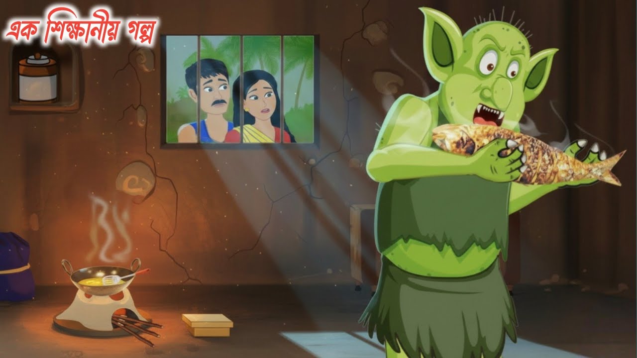 জঙ্গলে মধ্যে এক রহস্যময় শিক্ষানীয় গল্প | Moral Story Bangla Golpo Witch 