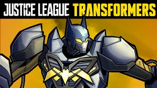 What if the JUSTICE LEAGUE were TRANSFORMERS?! (Story and Speedpaint)